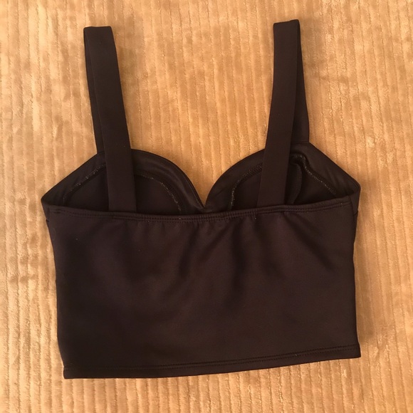 NWOT Charlotte Russe caged crop top - Picture 4 of 5